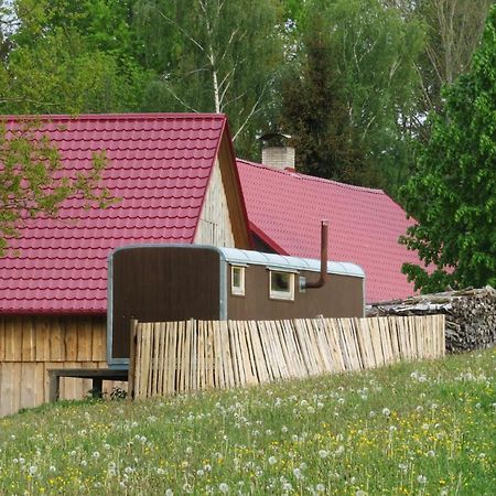 Maringotka Na Samote Na Kozi Farme Otel Pobezovice Dış mekan fotoğraf